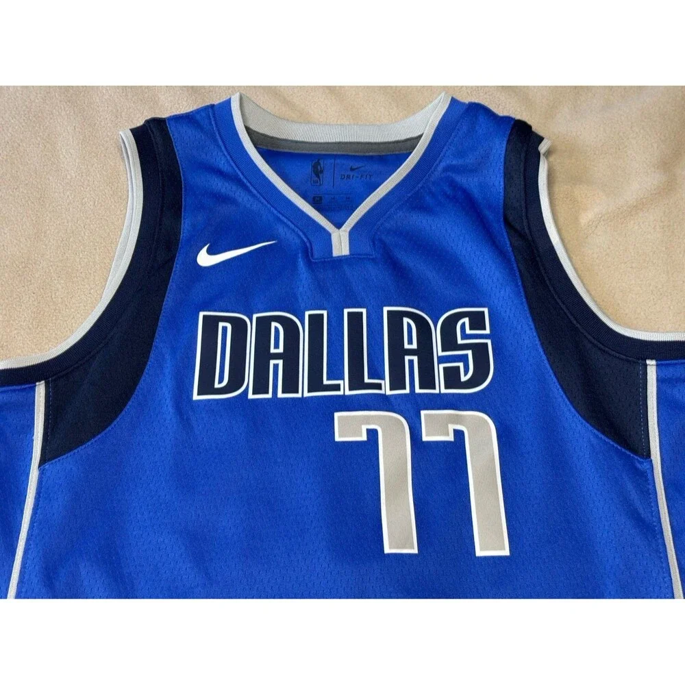 Luka Doncic Dallas Mavericks Edition Swingman #77 Jersey Size Youth M